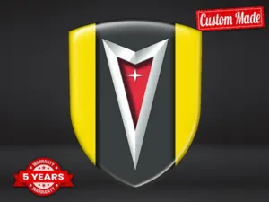 Pontiac Domed Decals High Quality Professional Customizable